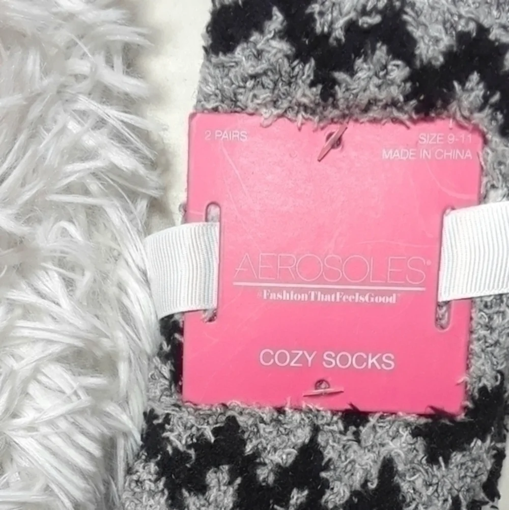 Aerosols Cozy Socks Winter & Stripes Duo- 9-11